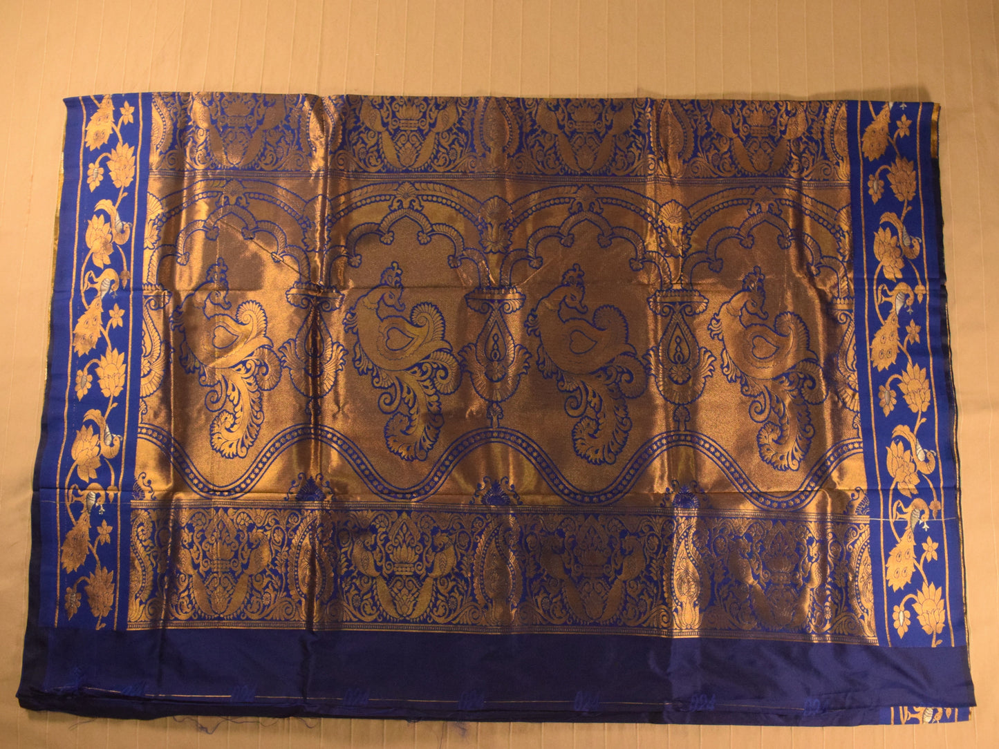 Royal Blue Paithani Silk Saree