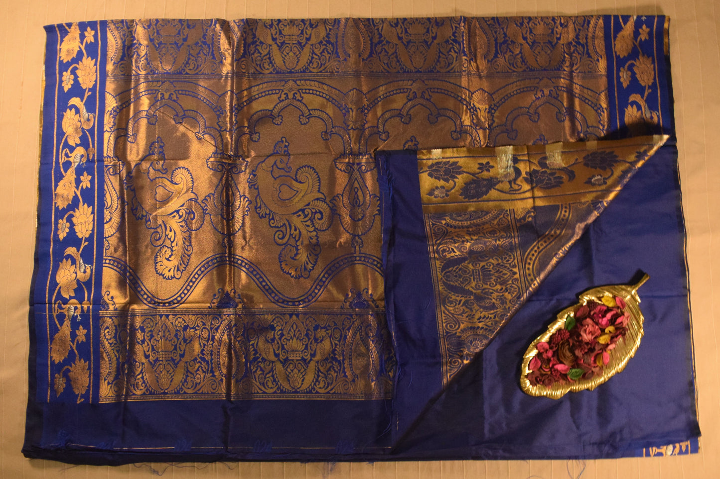 Royal Blue Paithani Silk Saree