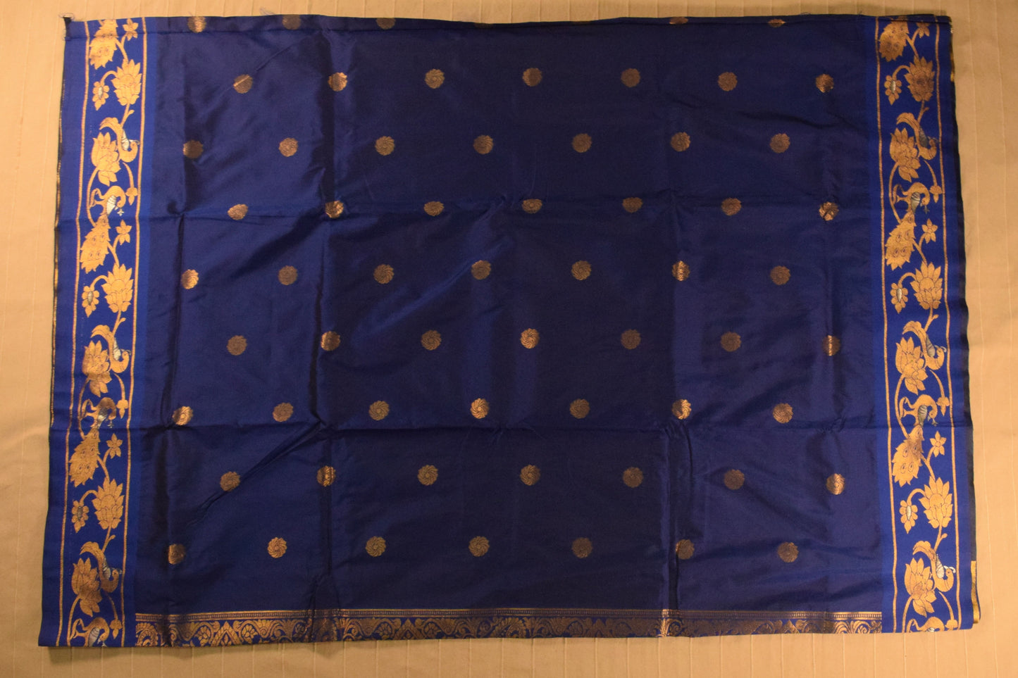 Royal Blue Paithani Silk Saree