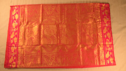 Pink Paithani Silk Saree