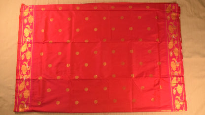 Pink Paithani Silk Saree