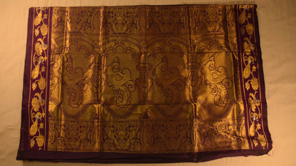 Rich Deep Wine Paithani Silk Saree