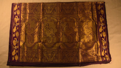 Rich Deep Wine Paithani Silk Saree