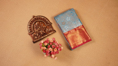 Semi Kanchivaram Tissue Silk Saree