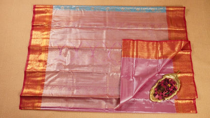 Semi Kanchivaram Tissue Silk Saree