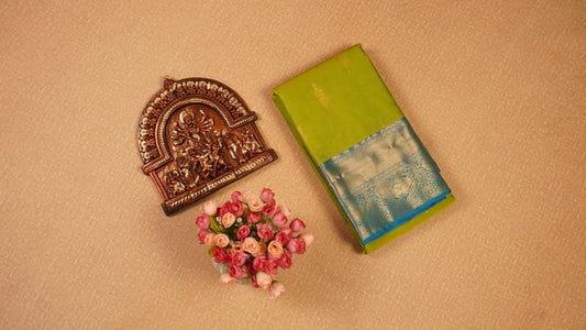 Green Semi Kanchivaram Silk Saree